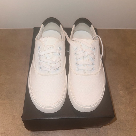 SAINT LAURENT VENICE LOW TOP OLONA/MOON PLUS BLANC - Picture 1 of 3